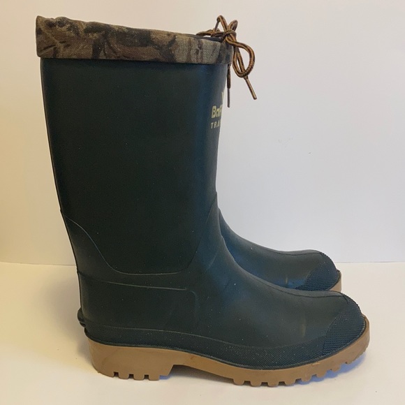 Baffin Shoes Baffin Trapper Green Rubber Boots Size 8 Insulated